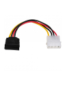 Kabel adapter Akyga AK-CA-17 Molex (M) - SATA (F) 0,15m - nr 1