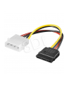 Kabel adapter Akyga AK-CA-17 Molex (M) - SATA (F) 0,15m - nr 4