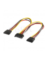 Kabel adapter Akyga AK-CA-31 SATA (M) - 2x SATA (F) 0,15m - nr 2