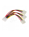 Kabel adapter Akyga AK-CA-40 Molex (M) - 3x Molex (F) 0,15m - nr 1