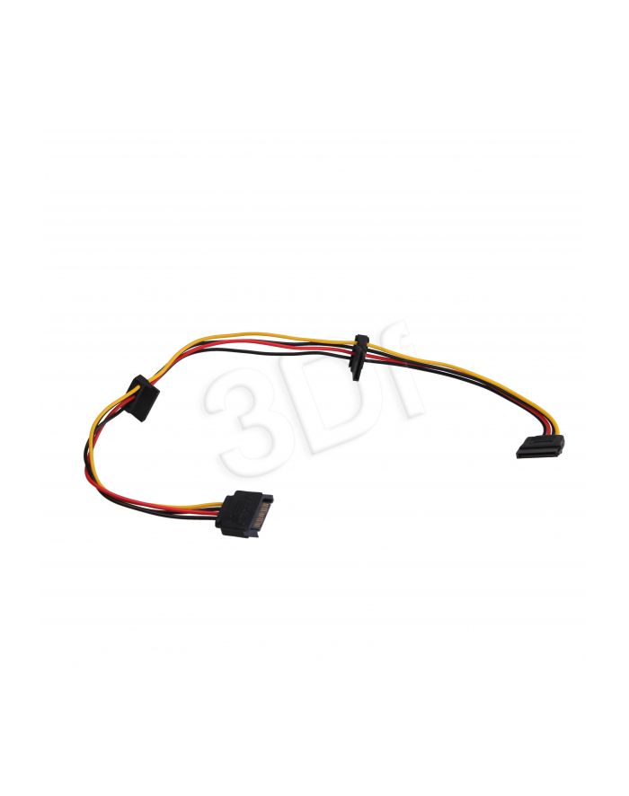 Kabel adapter Akyga AK-CA-41 SATA (M) - 3x SATA (F) 0,15m główny