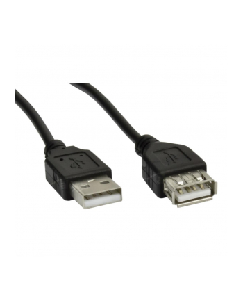 Przedłużacz USB 2.0 Akyga AK-USB-07 USB A(M) - A(F) 1,8m czarny