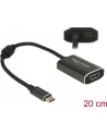 Przełącznik Splitter Delock USB Type-C - HDMI 4K czarny - nr 25