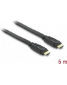 Kabel HDMI Delock HDMI-HDMI v1.4 płaski 3D 5m - nr 20