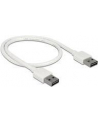 Kabel USB 2.0 Delock A(M) - A(M) 0,5m biały Easy-USB - nr 13