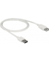 Przedłużacz USB 2.0 Delock A(M) - A(F) 1m biały Easy-USB - nr 12
