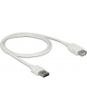 Przedłużacz USB 2.0 Delock A(M) - A(F) 1m biały Easy-USB - nr 14