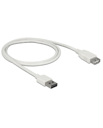 Przedłużacz USB 2.0 Delock A(M) - A(F) 1m biały Easy-USB