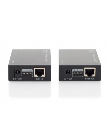 Przedłużacz/extender Digitus DS-55500 HDMI HDBaseT do 70m po Cat.5, IR, UHD