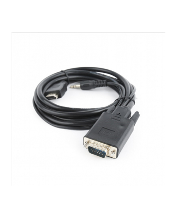 Kabel adapter Gembird HDMI (M) - VGA(M) + Audio 1,8m