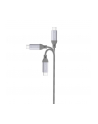 Kabel Silicon Power Boost Link Nylon LK30AC, USB - USB typ C 100cm, grey - nr 11