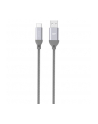 Kabel Silicon Power Boost Link Nylon LK30AC, USB - USB typ C 100cm, grey - nr 14
