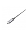 Kabel Silicon Power Boost Link Nylon LK30AC, USB - USB typ C 100cm, grey - nr 17