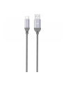 Kabel Silicon Power Boost Link Nylon LK30AC, USB - USB typ C 100cm, grey - nr 1