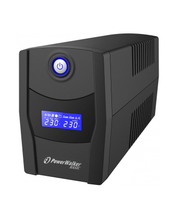 Zasilacz awaryjny UPS Power Walker Line-Interactive 1000VA STL FR 2xPL USB RJ11/45 In/Out