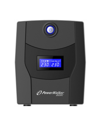 Zasilacz awaryjny UPS Power Walker Line-Interactive 1500VA STL FR 4xPL USB RJ11/45 In/Out