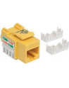 intellinet Moduł Keystone Cat6 UTP RJ45 zaciskany żółty - nr 17