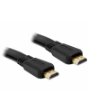 Kabel HDMI Delock HDMI-HDMI v1.4 płaski 3D 1m - nr 4