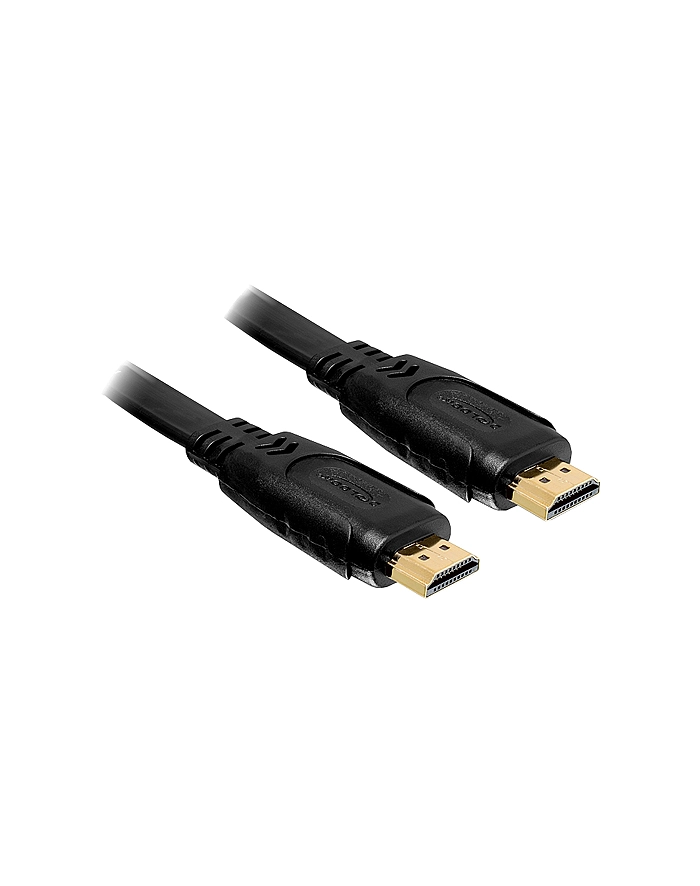 Kabel HDMI Delock HDMI-HDMI v1.4 płaski 3D 2m główny