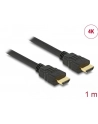 Kabel HDMI Delock HDMI-HDMI High Speed Ethernet 4K 3D 1m - nr 12