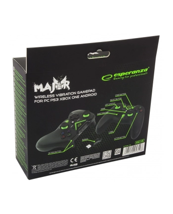 esperanza GAMEPAD BEZPRZEWODOWY PC/PS3/XBOX ONE/ANDROID USB     MAJOR
