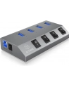 icybox IB-HUB1405C 4 portowy Hub USB 3.0 - nr 14