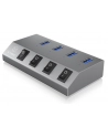 icybox IB-HUB1405C 4 portowy Hub USB 3.0 - nr 3