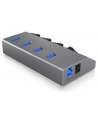icybox IB-HUB1405C 4 portowy Hub USB 3.0 - nr 7