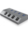 icybox IB-HUB1405C 4 portowy Hub USB 3.0 - nr 9