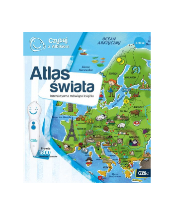 Książ.  Książka Atlas świata ALBI