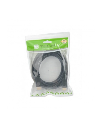 techly Kabel HDMI/HDMI V2.0 M/M Ethernet 6m, czarny nr 1