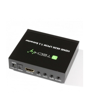 techly HDMI 4K audio extractor SPDIF Toslink, 4x Jack 3.5mm, LPCM      5.1CH / 7.1CH nr 2