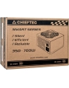 ZASILACZ ATX CHIEFTEC GPS-600A8 600W BE SMART SILENT FAN 120MM 80+ GREY BOX - nr 42