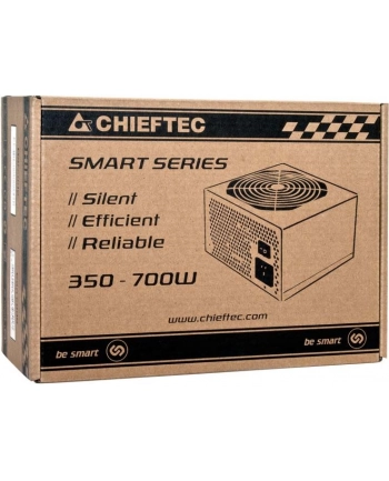 ZASILACZ ATX CHIEFTEC GPS-600A8 600W BE SMART SILENT FAN 120MM 80+ GREY BOX nr 2