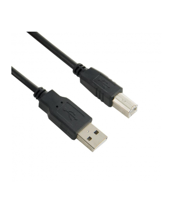 4World Kabel USB 2.0 typu A-B M/M 3.0 m High Quality, ferryt - retail