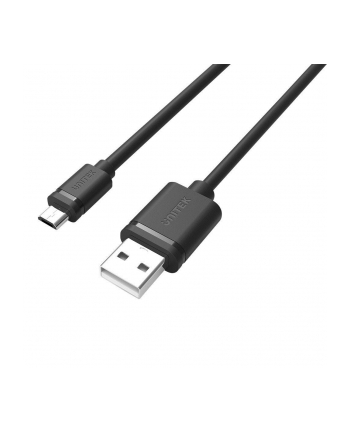 Unitek kabel USB 2.0-micro USB M/M, 0,5m; Y-C454GBK