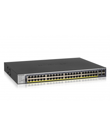 Netgear 48-Port Gigabit PoE+ Smart Pro Switch with 4 SFP Ports 380W (GS752TP v2)