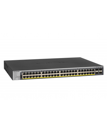 Netgear 48-Port Gigabit PoE+ Smart Pro Switch with 4 SFP Ports 760W (GS752TPP)