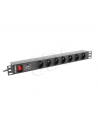 lanberg Listwa zasilająca Rack PDU 1U 7x PL 2m 16A czarna - nr 10