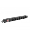 lanberg Listwa zasilająca Rack PDU 1U 7x PL 2m 16A czarna - nr 14