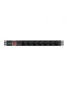 lanberg Listwa zasilająca Rack PDU 1U 7x PL 2m 16A czarna - nr 24