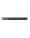 lanberg Listwa zasilająca Rack PDU 1U 10x IEC C13 2m 10A czarna - nr 17