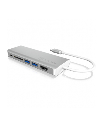 icybox IB-DK4034-CPD HDMI,RJ45,Czytnik SD