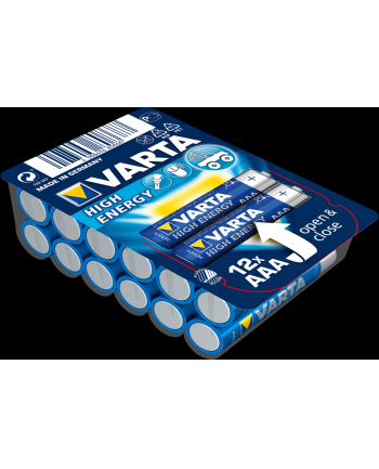 Baterie alkaliczne VARTA R3 (AAA) 12sztuk HIGH ENERGY