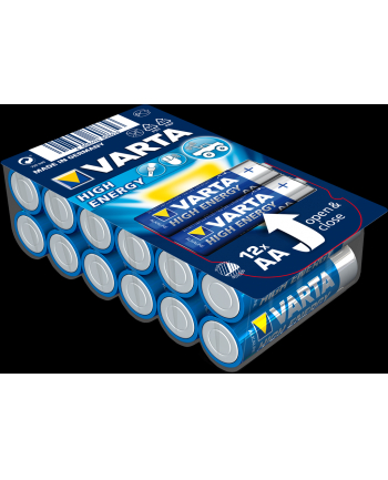 Baterie alkaliczne VARTA R6 (AA) 12 sztuk HIGH ENERGY