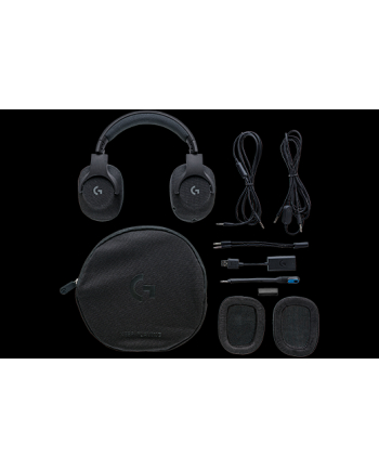 Słuchawki z mikrofonem Logitech G433 Gaming czarne