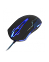 Mysz przewodowa E-Blue Auroza optyczna Gaming czarno-niebieska - nr 1