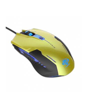 Mysz przewodowa E-Blue Auroza G optyczna Gaming czarno-zielona