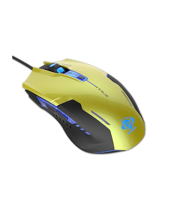 Mysz przewodowa E-Blue Auroza G optyczna Gaming czarno-zielona główny