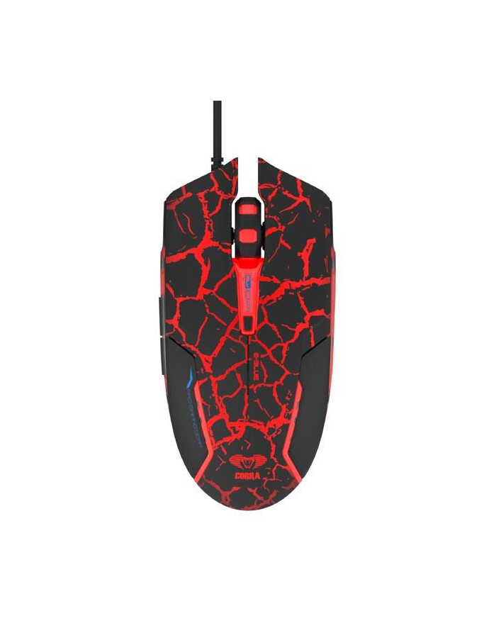 Mysz przewodowa E-Blue Cobra optyczna Gaming czarno-czerwony główny